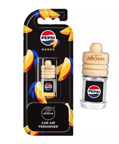 Автомобільний ароматизатор Aroma Car Pepsi Wood - Mango, фото 1