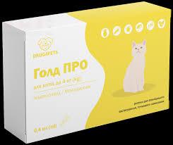 Голд ПРО для котів до 4 кг , 0,4 мл №1, фото 1