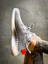 Кросівки чоловічі сірі Adidas Yeezy 350 Tail Light (00552), фото 4