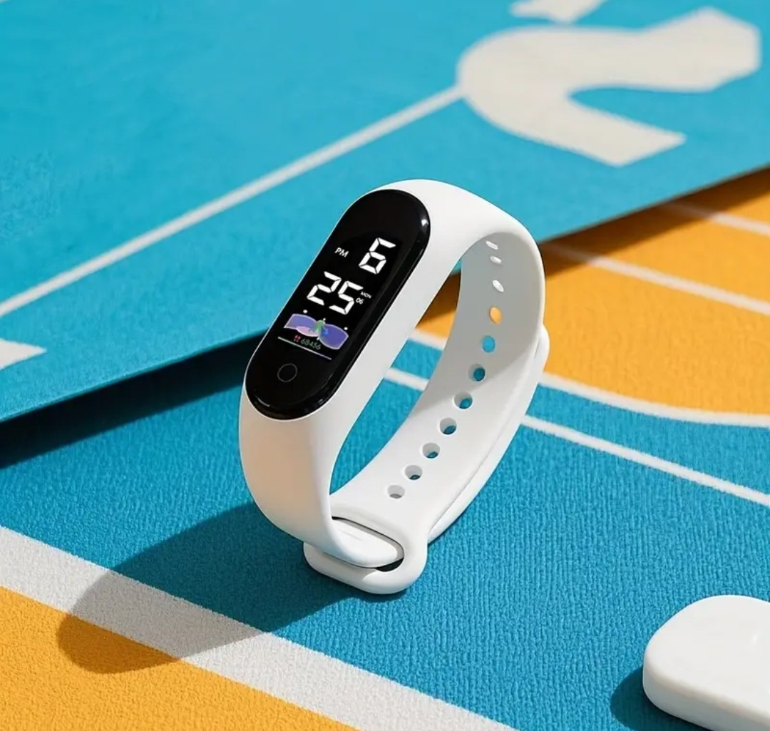 Наручний чоловічий годинник-браслет Led Watch