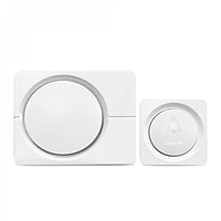 Бездротовий дзвінок Ardero E-402 3x1.5V/AAA(-) 38 мелодій білий 94х75х24 мм