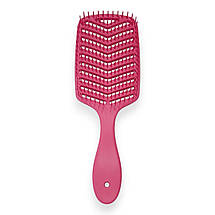 Щітка гребінець масажний для волосся Shield Diamond Hollow Comb продувний 23.5 см, фото 5