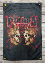 Прапор Pantera - skulls 60х90 см