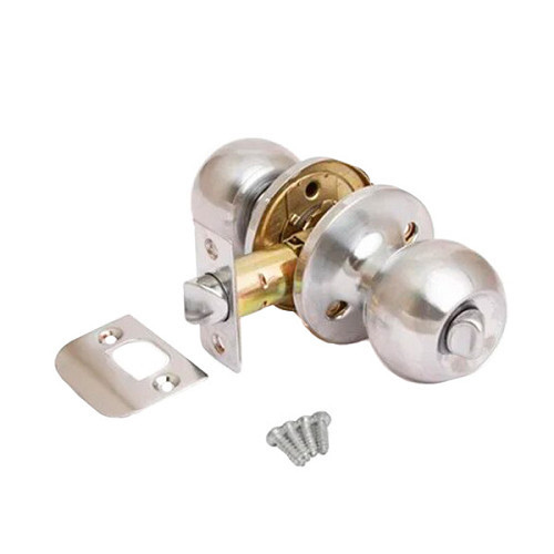 Ручка-заскочка KEDR NEW D672BK SS сатин, Арт.63361