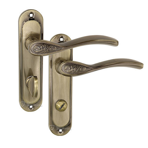 Ручки на планці KEDR 62.1313-AL WC AB бронза
, Арт.63355