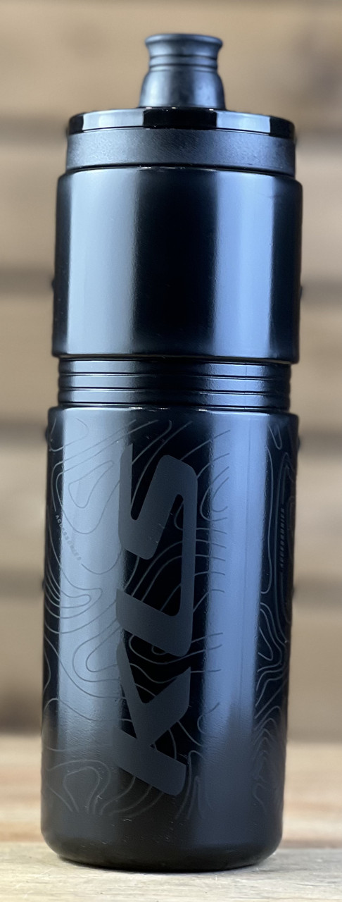 Фляга для велосипеда велофляга KLS GOBI 025 750 мл чорний матовий, фото 1