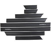 Молдинг дверей на ВАЗ 2101-2106 Sahler SH204, середньої ширини 7 см