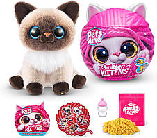 Петс Елайв Грайливі кошенята Сіамський кіт Мулу Pets Alive Smitten Kittens Surprise Siamese Cat Mooloo Оригінал MyDoll.com.ua