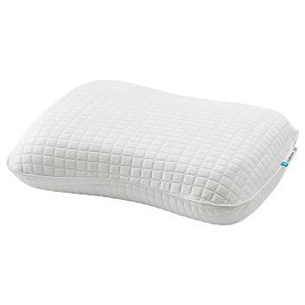 Подушка ергономічна IKEA KLUBBSPORRE 44x56 см Біла 004.460.96