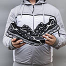 Кросівки чоловічі чорні Asics Gel NYC Black Grey (19629), фото 2