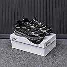 Кросівки чоловічі чорні Asics Gel NYC Black Grey (19629), фото 7