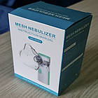 Портативний небулайзер для дітей 3 насадки від USB / Ультразвуковий інгалятор / Розпилювач для інгаляцій, фото 7