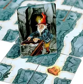 Настольная игра Саботер (Saboteur \ Гномы-вредители), фото 3
