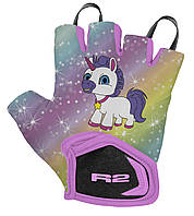 Рукавички R2 Voska колір рожевий, синій, жовтий розмір 3 роки