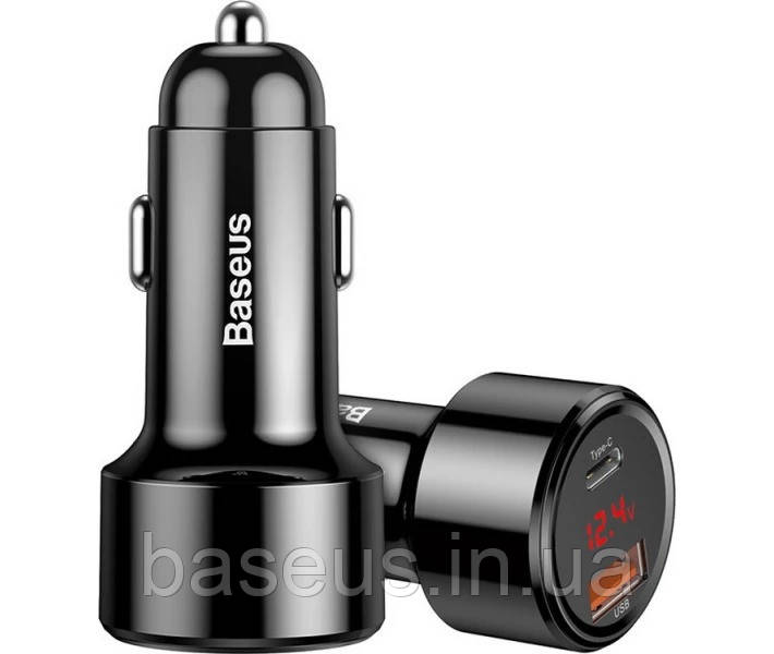 АЗП Baseus Magic Series Digital Display PD 3.0 QC 4.0+ 45W USB + Type-C
