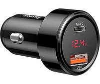 АЗП Baseus Magic Series Digital Display PD 3.0 QC 4.0+ 45W USB + Type-C, фото 4