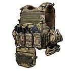 Плитоноска Warmor Gen.4 Max мультикам + 9 підсумків