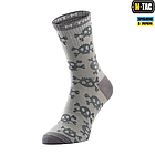 M-TAC ШКАРПЕТКИ ЛЕГКІ MK.3 PIRATE SKULL LIGHT GREY