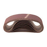 Стрічка шліфувальна 75*457 мм, К150, 10 од. INTERTOOL BT-0315, фото 2