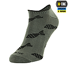 M-TAC ШКАРПЕТКИ ЛІТНІ ЛЕГКІ MORTAR BOMBS OLIVE