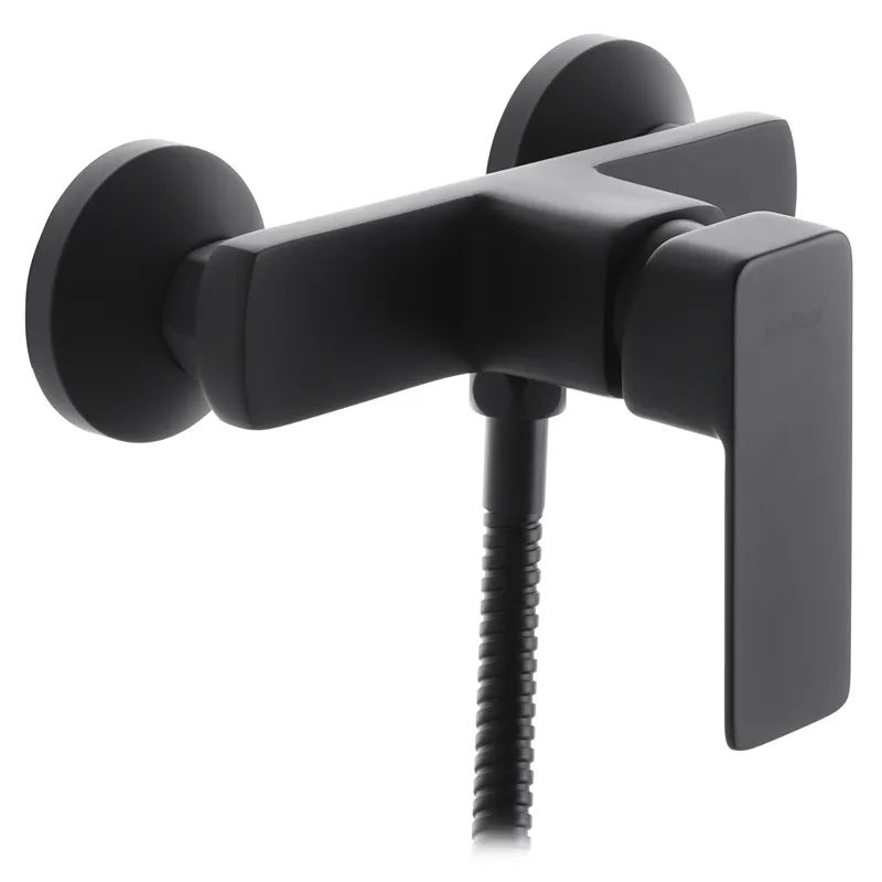 Змішувач для душа Haiba Kubus 003 Чорний (HB3930), фото 1