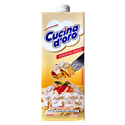 Вершки рослинні 23% Кучіна доро Cucina d'oro 1L 12шт/ящ (Код: 00-00017723)