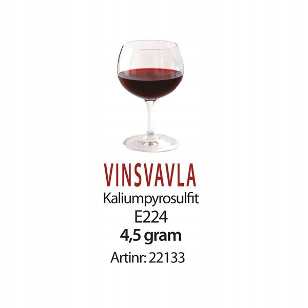Vinsvavla Метабісульфіт калію 4,5г, фото 1