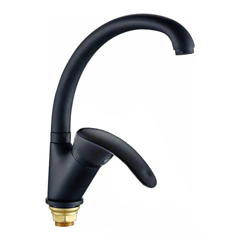 Змішувач для кухні Haiba Mars 777 чорний (HB0271), фото 1