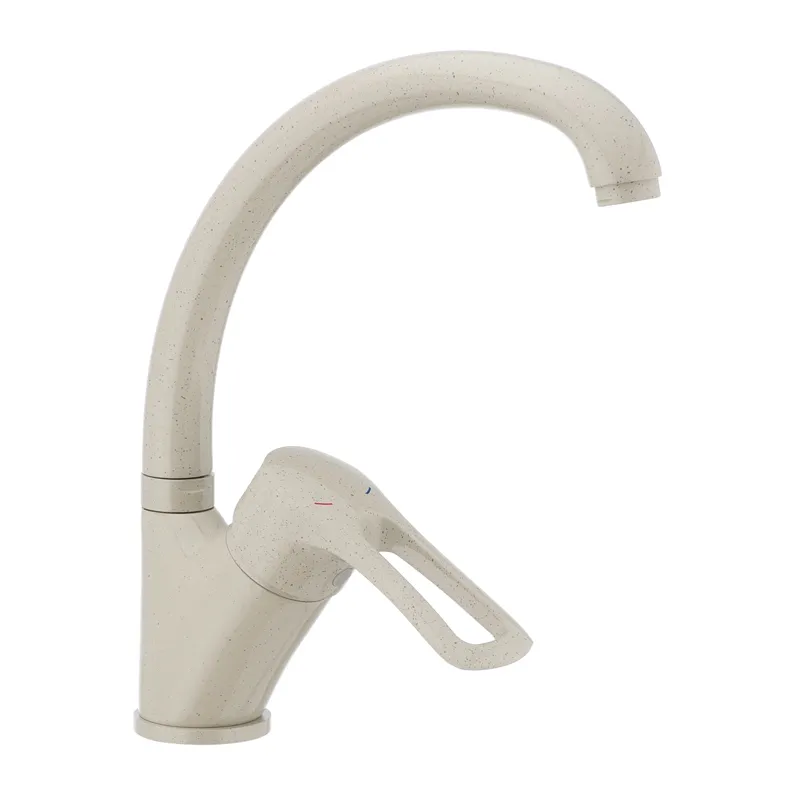 Змішувач для кухні Haiba Hansberg 777 бежевий (HB0218), фото 1