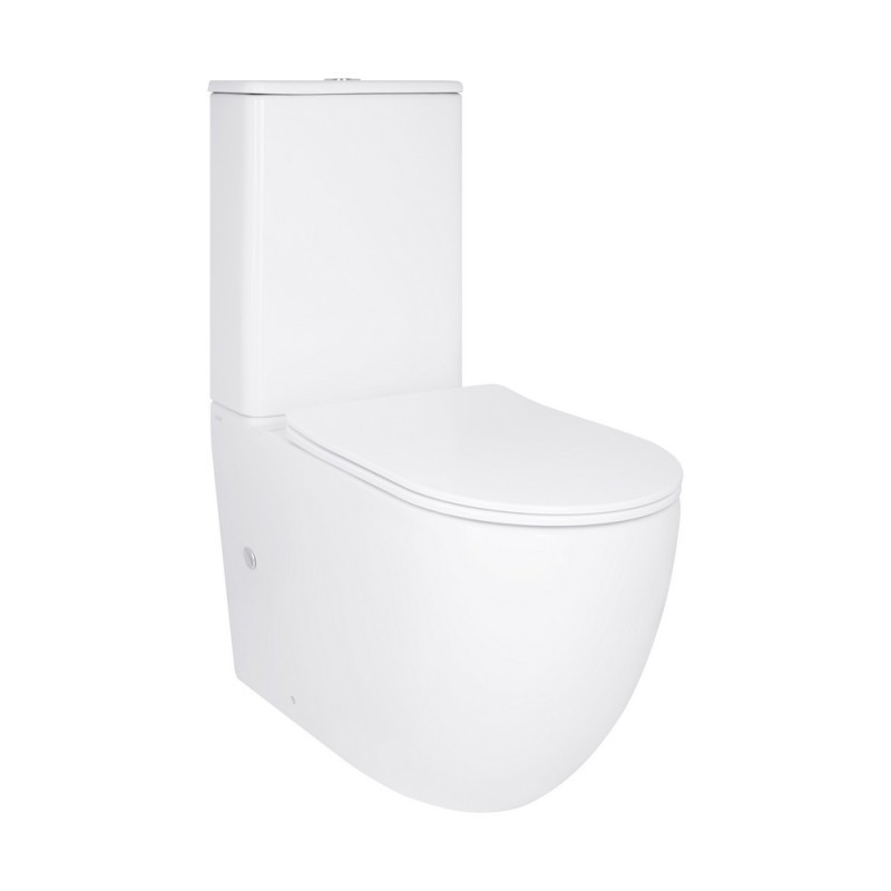 Унітаз підлоговий Qtap Robin New Ultra Quiet QT13226083AW із сидінням Soft-Close, фото 1