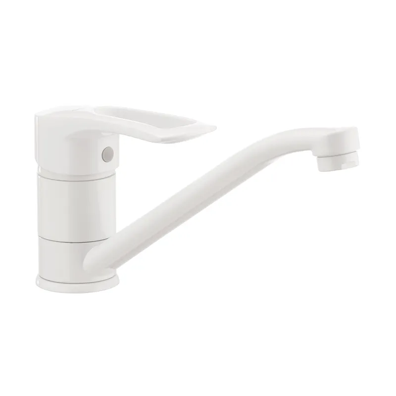 Змішувач для кухні Haiba HANSBERG 004 білий (HB0182), фото 1