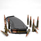 Магазин АК 5.45х30 дворядний секторного типу, чорний