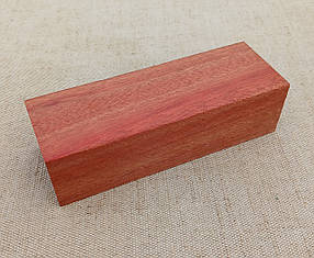 Брусок дерев'яний для виготовлення ручок, рукоятей ножів та шампурів "Бладвуд" 130х45х33мм.