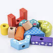 Логічна настільна гра для дитини від року Головоломка сортер із фігурами 10 предметів розвиває мислення, фото 5