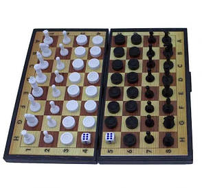 Гра настільна “Шахи 3в1” ТМ Максимус (5196)