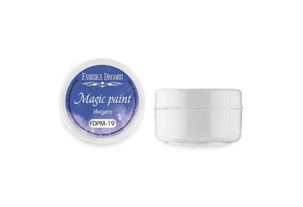 Суха фарба "Magic paint" колір "Індиго", 15 мл