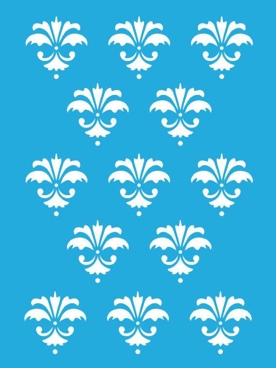 Трафарет — 102. «Класичний фон 1», фото 1