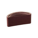 Стрічка шліфувальна 75*457 мм, зерно 60, уп. 10 шт INTERTOOL BT-0306, фото 3