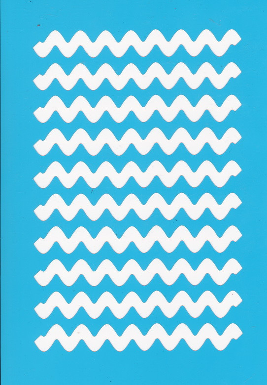 Трафарет — 89. "Хвилі", фото 1