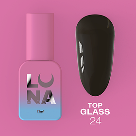 Топ для нігтів LunaMoon Top Glass №24, 13 мл