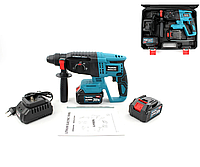 Перфоратор-дриль акумуляторний для ремонту Makita DHR202, Будівельний потужний перфоратор Макіта