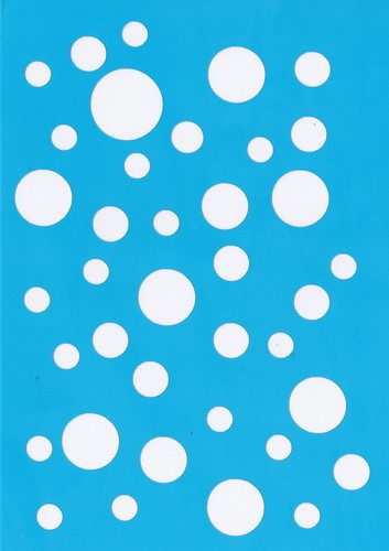 Трафарет — 08. "Горошок"., фото 1