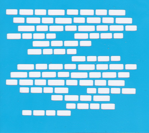 Трафарет — 06. "Кирпники середні"., фото 1