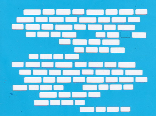 Трафарет — 05. "Кирпники міні", фото 1