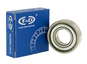 Підшипник F&D 6002 ZZ(15*32*9) метал