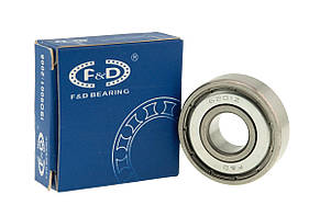 Підшипник F&D 6201 ZZ(12*32*10) метал