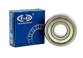 Підшипник F&D 6304 ZZ(20*52*15) метал