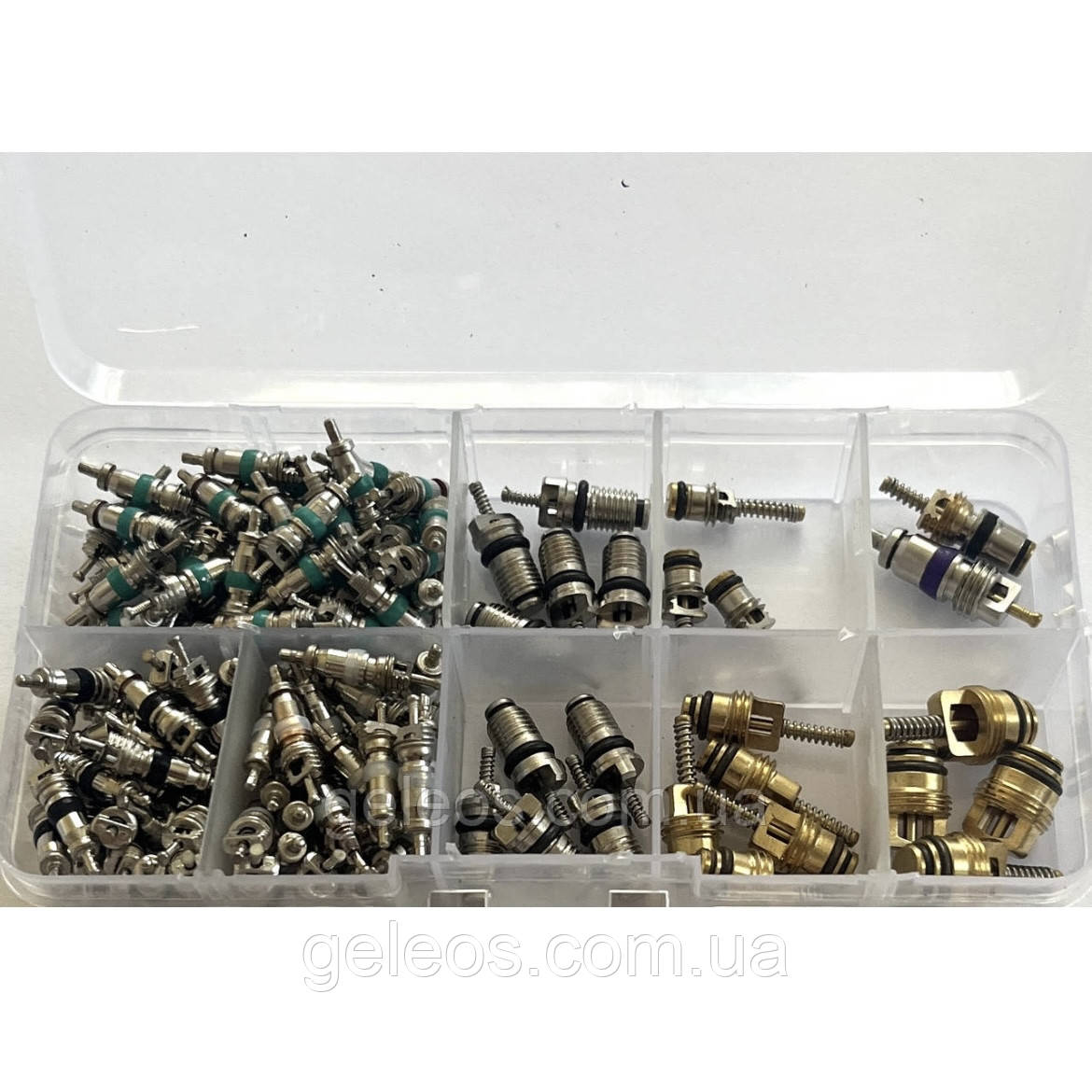 Набір золотників 134 шт для автокондиціонерів Китай