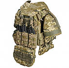 Штурмовий бронекостюм SUIT 1 класс ДСТУ (без плит) піксель