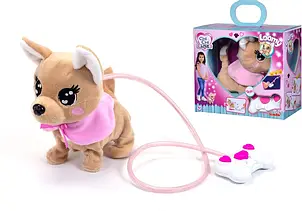 М'яка іграшка Simba Toys Chi Chi Love Loomy собачка Чихуахуа Прогулянка (5893542)